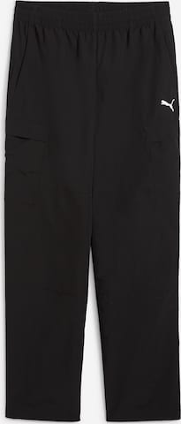 PUMA Regular Sportbroek 'WARDROBE ESS' in Zwart: voorkant