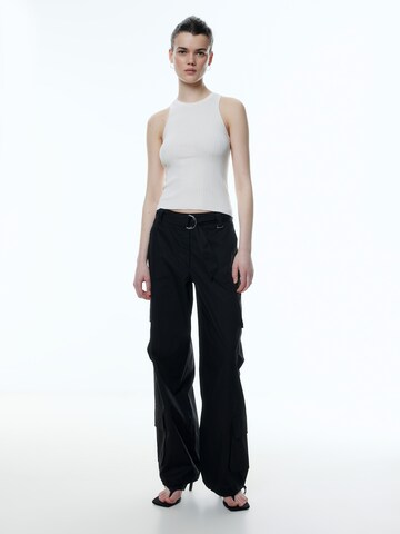 EDITED Gebreide top 'Ondria' in Wit