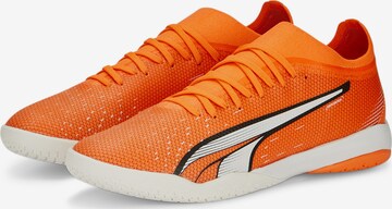 Chaussure de foot 'Ultra Match' PUMA en orange