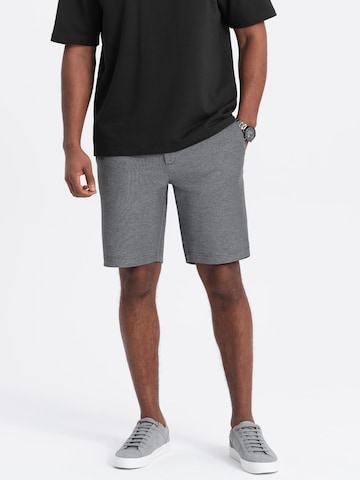 Ombre Regular Hose in Schwarz: Vorderseite