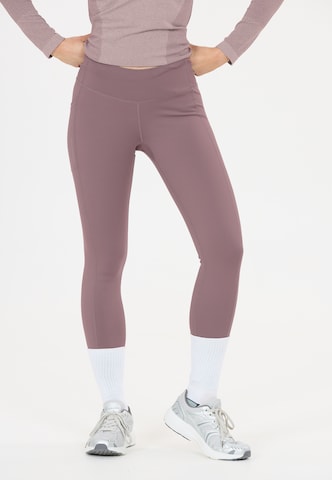 ENDURANCE Skinny Sporthose 'Strong' in Rot: Vorderseite