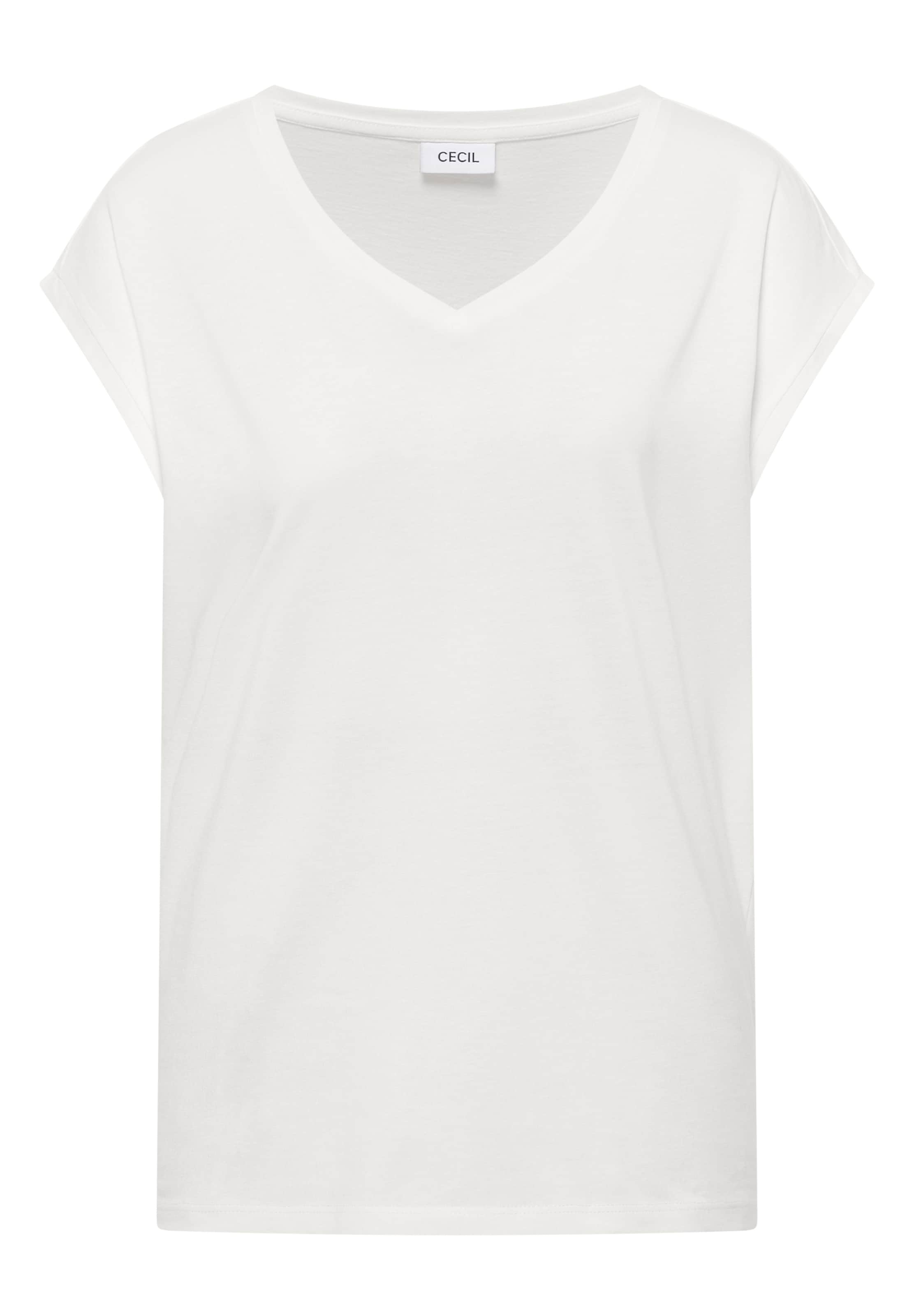 CECIL Shirt in Weiß: Vorderseite