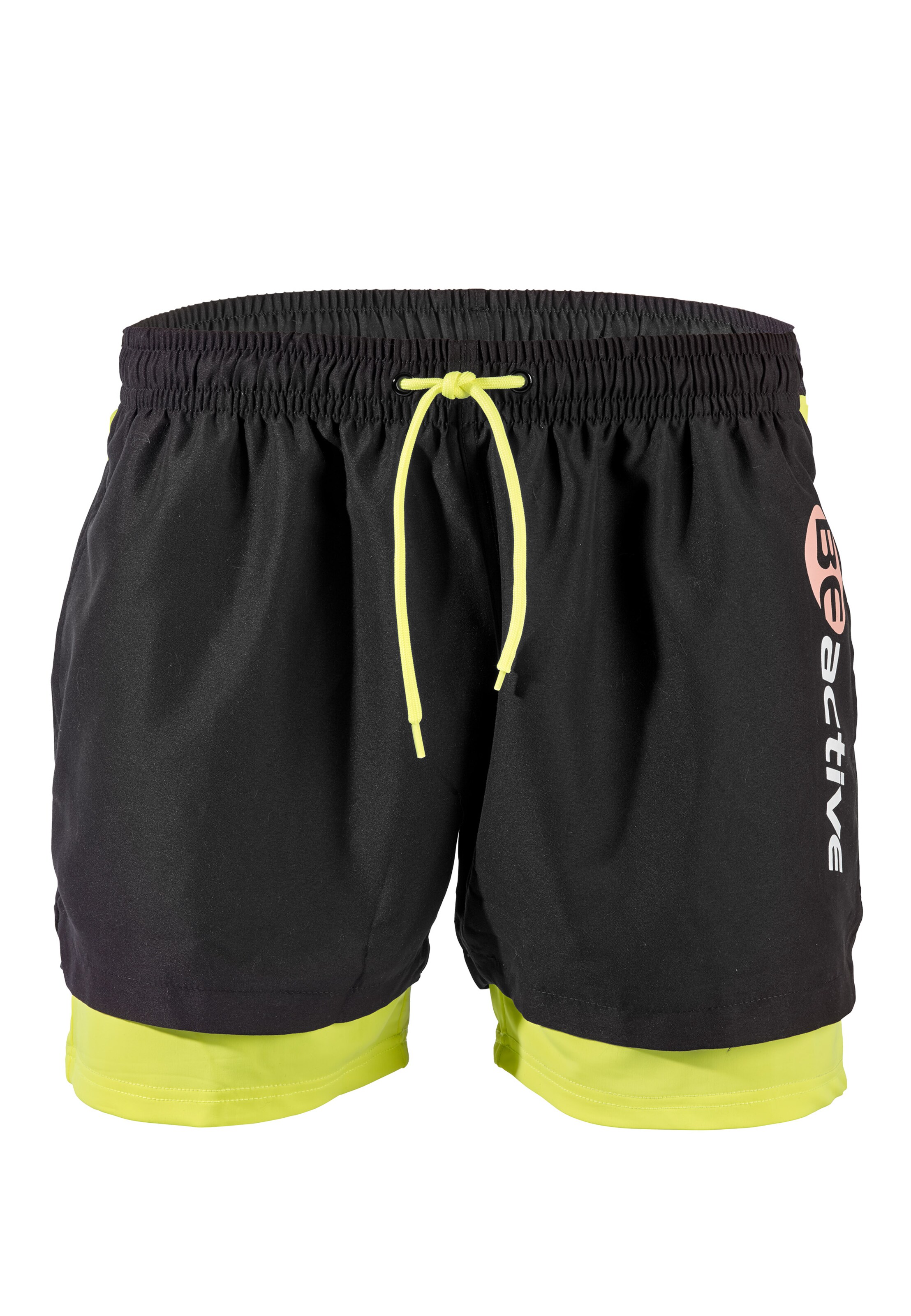 BECO the world of aquasports Swimming shorts 'Aqua Duo' in Yellow: front
