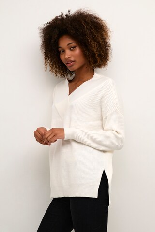 CULTURE Sweater 'Olivia' in White: front