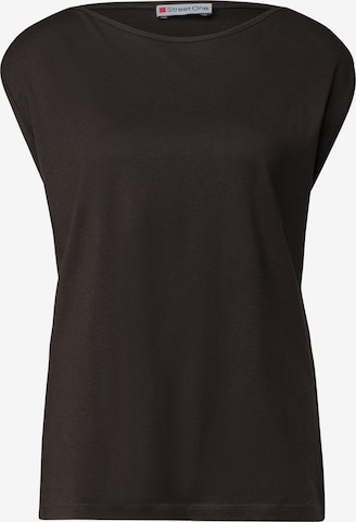 STREET ONE Shirt in Brown: front