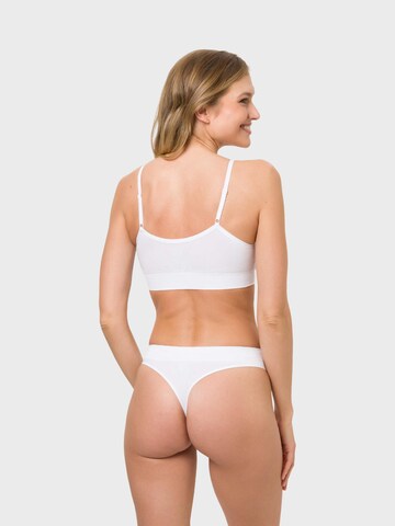 BeeDees Thong 'Comfee (5-er Pack)' in White