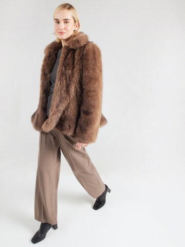 Monki Between-season jacket in Brown