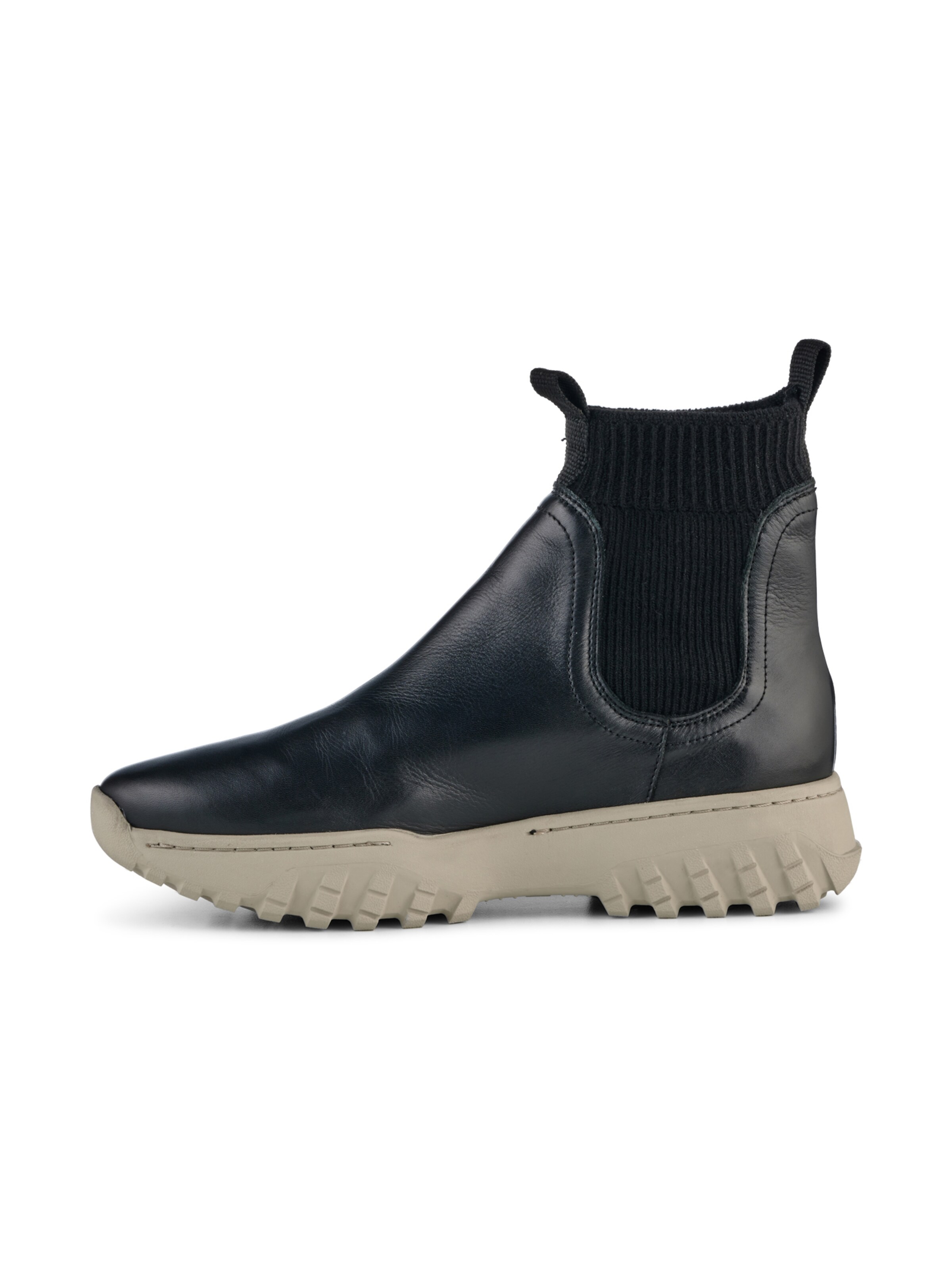 WODEN Booties in Black: front