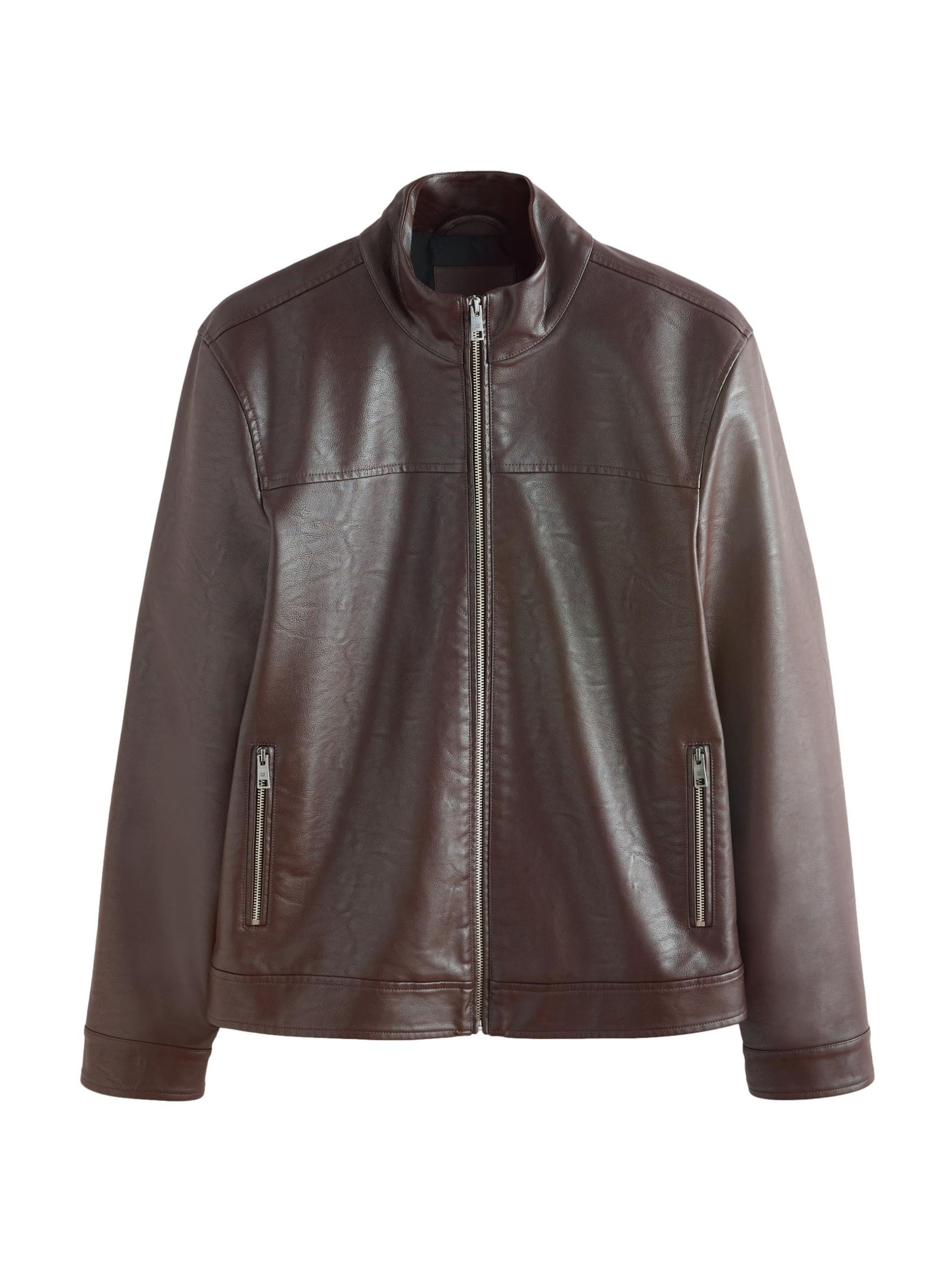 Next Jacke in Braun: Vorderseite