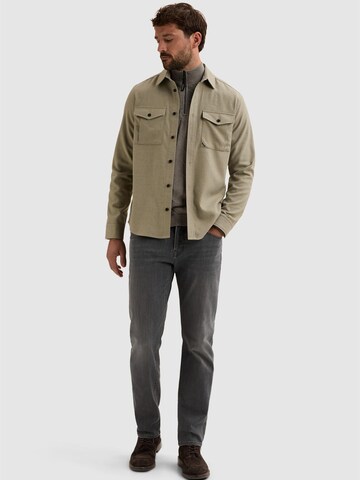VANGUARD Regular Fit Paita 'Overshirt with button closure' värissä vihreä