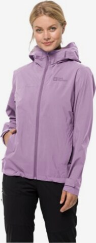 JACK WOLFSKIN Outdoor Jacket in Purple: front