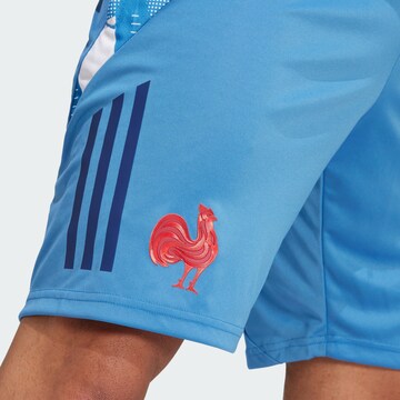 ADIDAS PERFORMANCE Slim fit Sports trousers 'France' in Blue