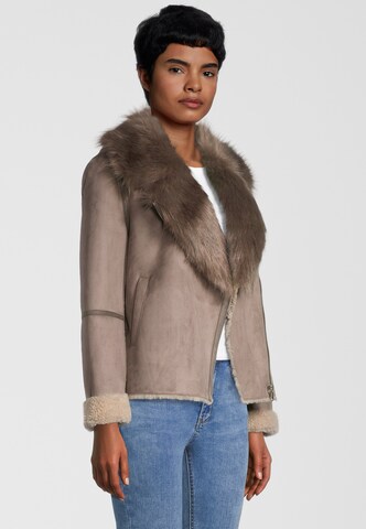 RINO & PELLE Between-Season Jacket 'Ivanka' in Beige