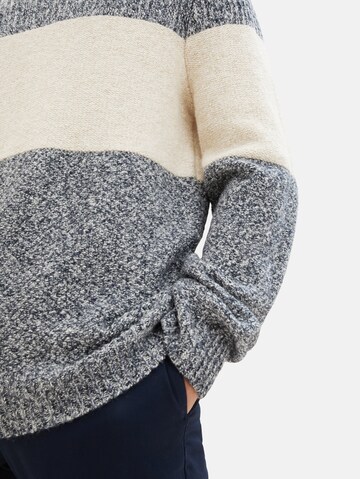 TOM TAILOR Sweater in Blue