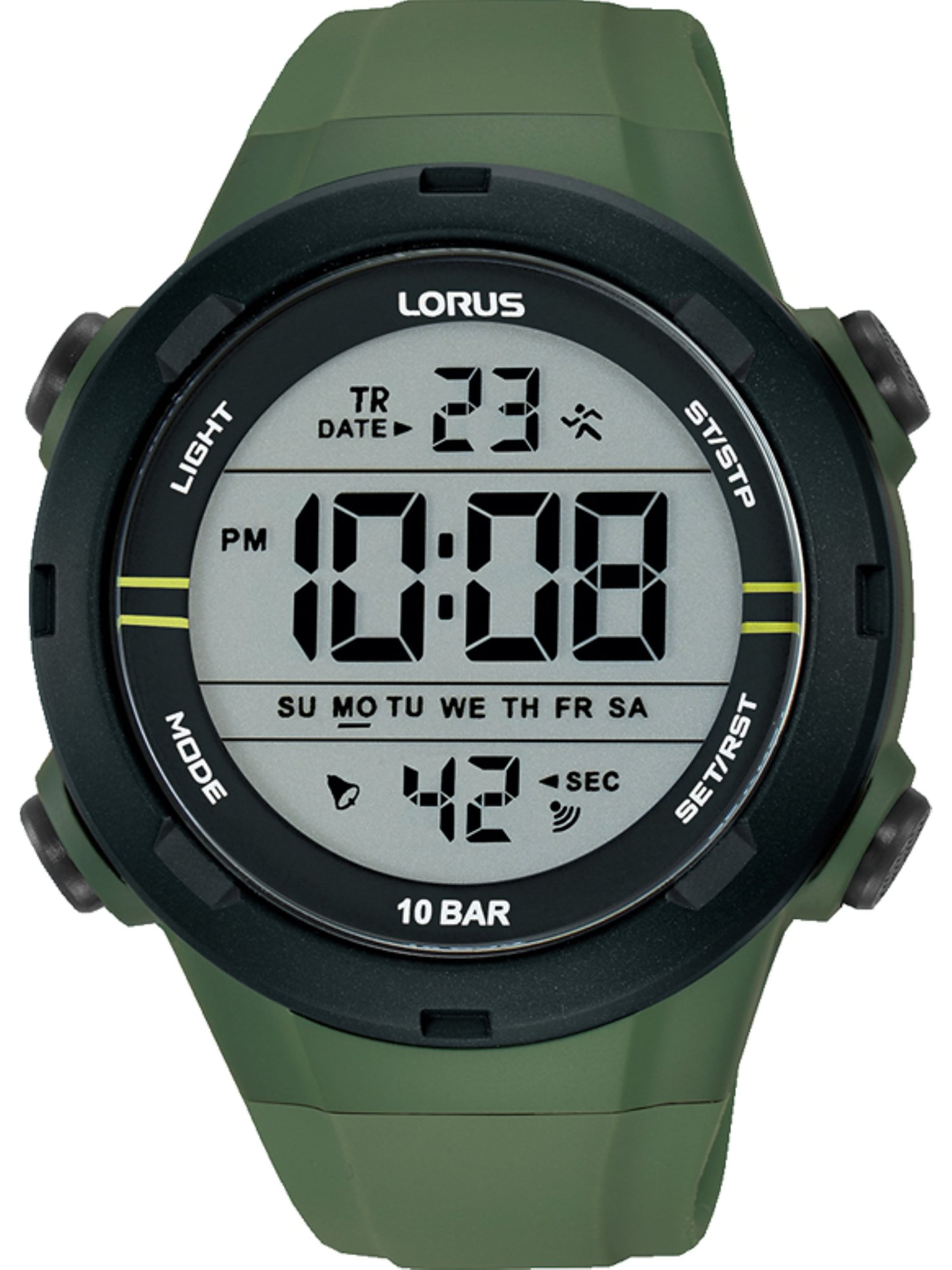 LORUS Uhr in Schwarz: Vorderseite