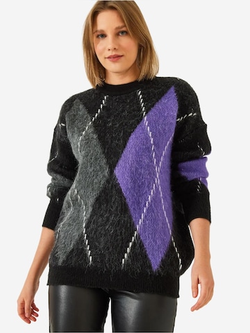 Pull-over 'Pullover' Bianco Lucci en gris : devant
