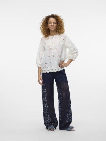 Wide Leg Pantalon 'HONEY' VERO MODA en bleu