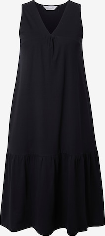 Robe MIAMODA en noir : devant