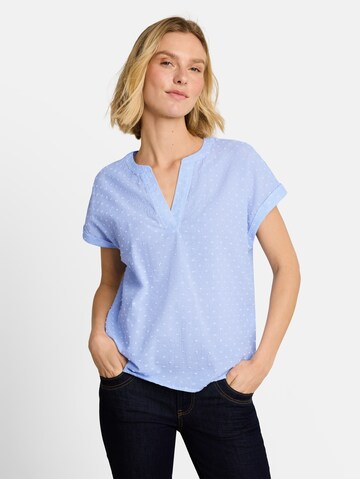 Chemisier TOM TAILOR en bleu : devant
