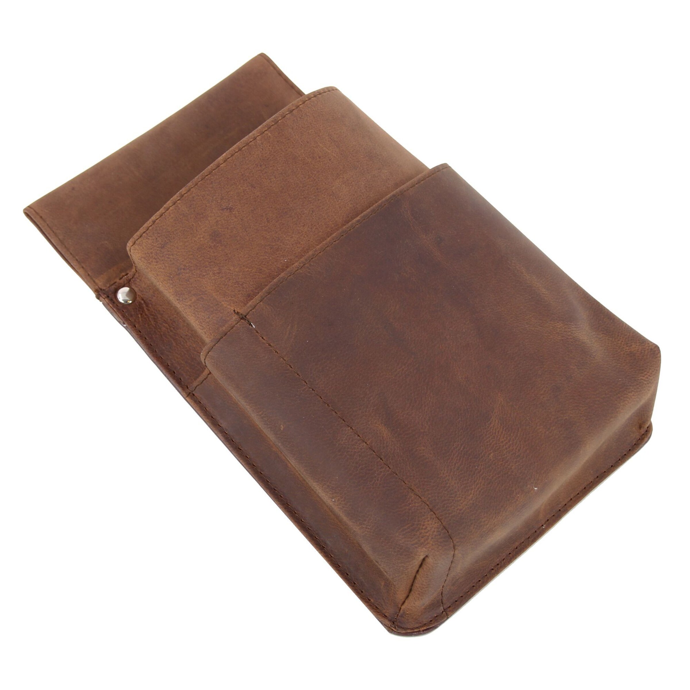 Marsupio di Alassio in marrone: frontale