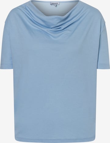 MORE & MORE Shirt in Blue: front