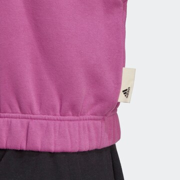 ADIDAS SPORTSWEAR - Sweatshirt de desporto 'Studio Lounge Loose Fit' em roxo