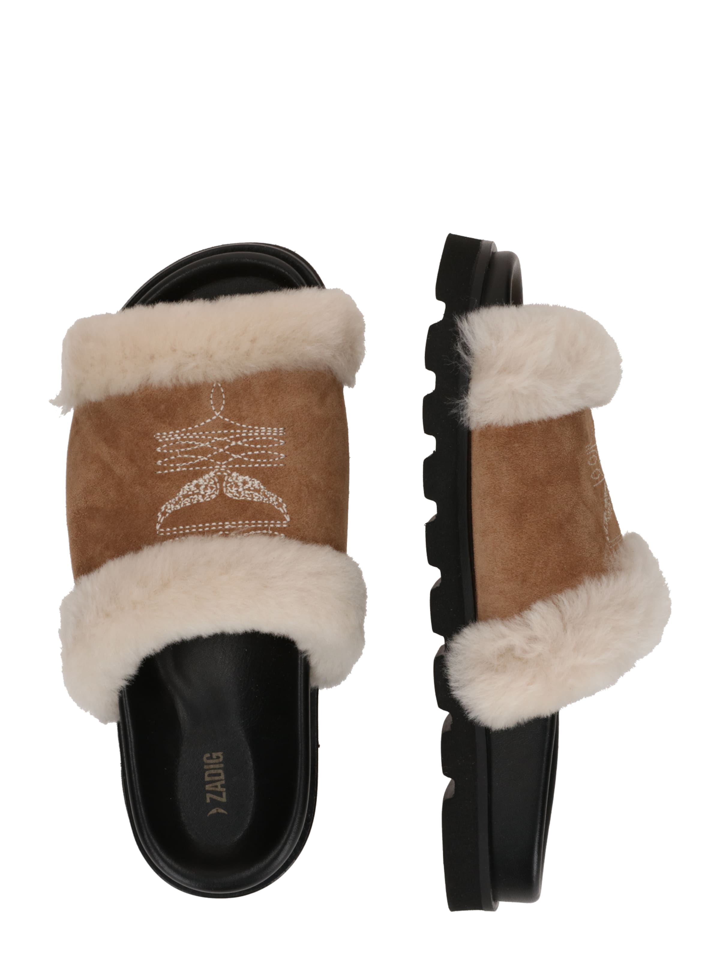 Zadig & Voltaire Mule in Beige