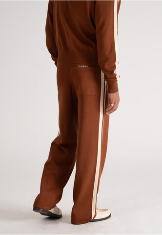 Prohibited Loose fit Pants in Brown