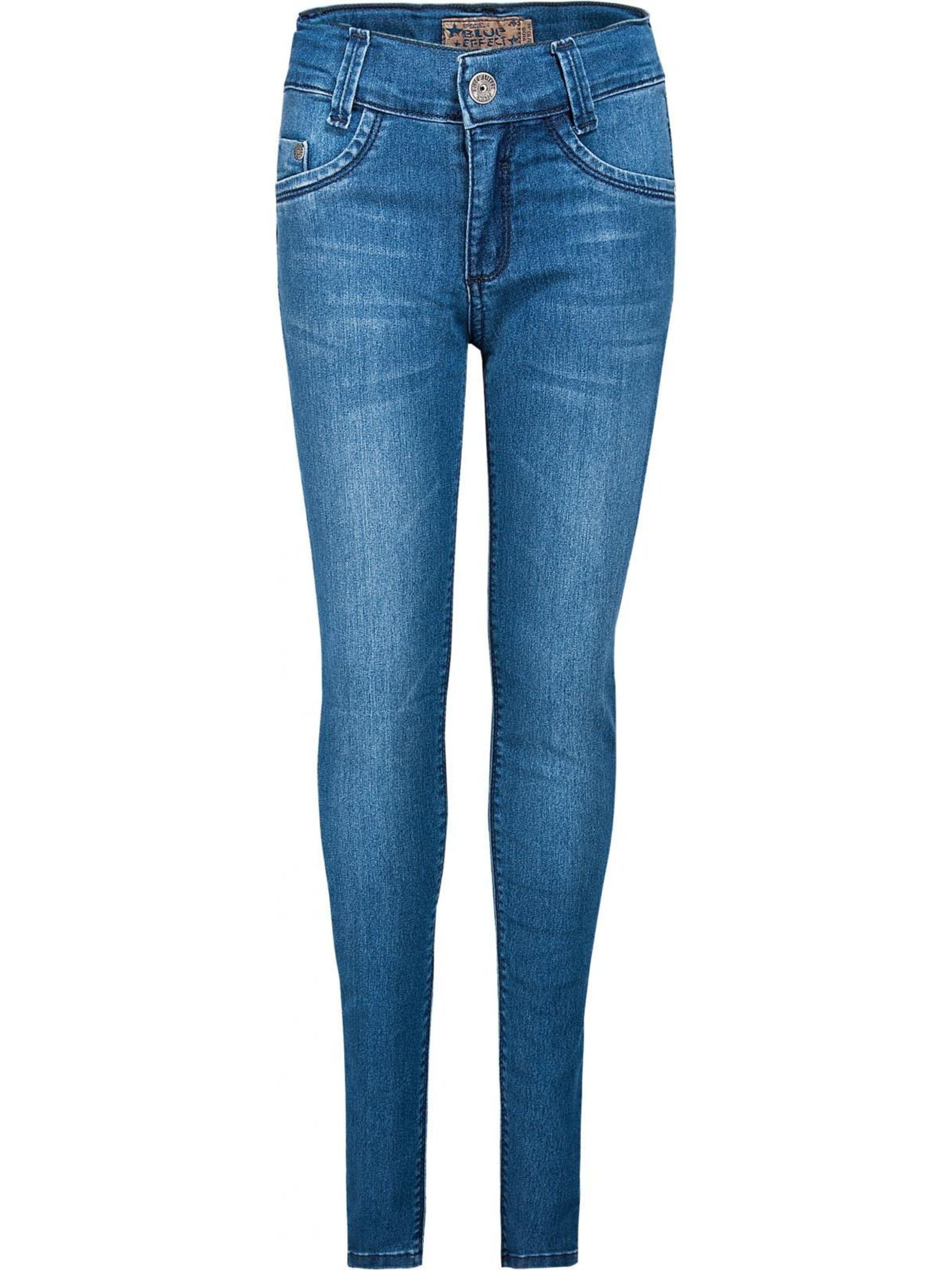 BLUE EFFECT Jeans 'Jeggings Bundweite normal' in Blue: front