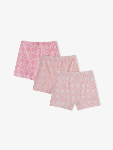 Penti Spodní prádlo 'PENTI Mädchen Princess Print Boxer mit Sternmuster' – pink: přední strana