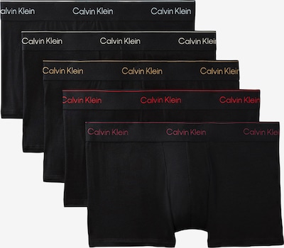 Calvin Klein Underwear Boxershorts in XS in marine / dunkelgelb / rot / weiß, Produktansicht