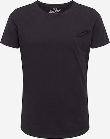 Key Largo Regular Fit T-Shirt 'PHILIPPO' in Schwarz: predná strana