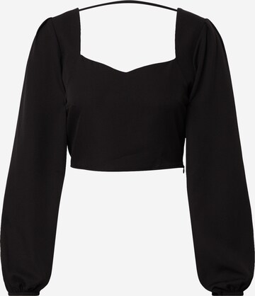 Trendyol Blouse in Zwart: voorkant