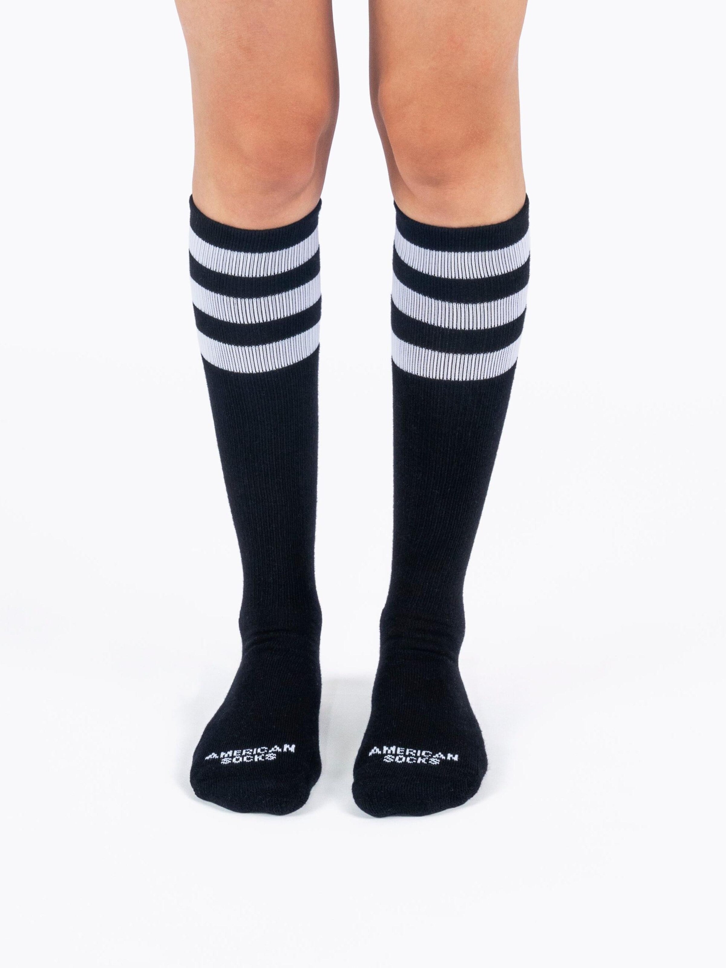 American Socks Knee socks 'Back in Black - Knee High' in Black: front