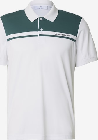 T-Shirt 'Riflesso' Sergio Tacchini en blanc : devant