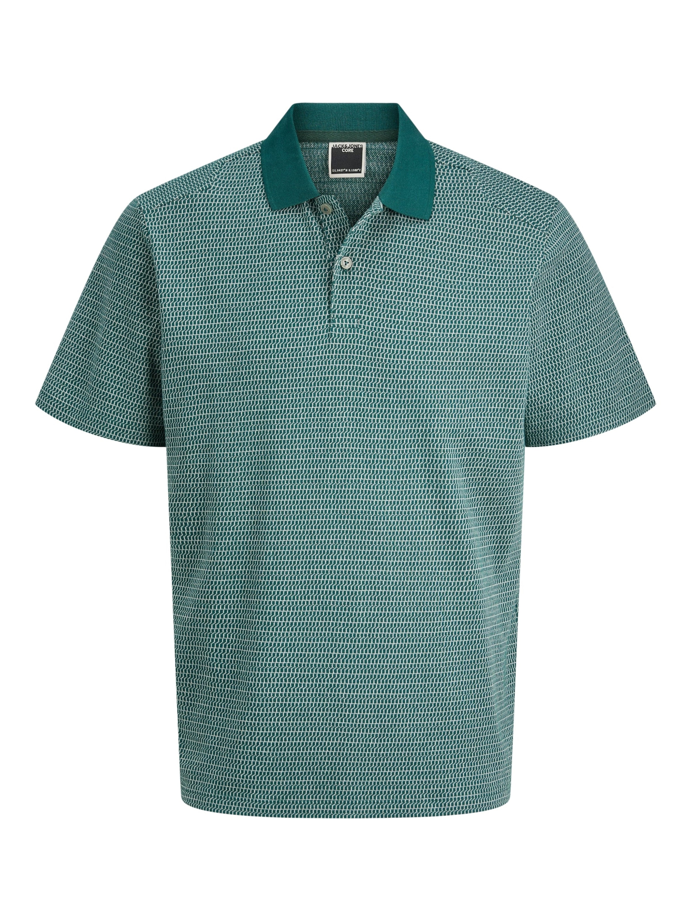 JACK & JONES Shirt 'JCOLATIM POLO SS' in Grey: front