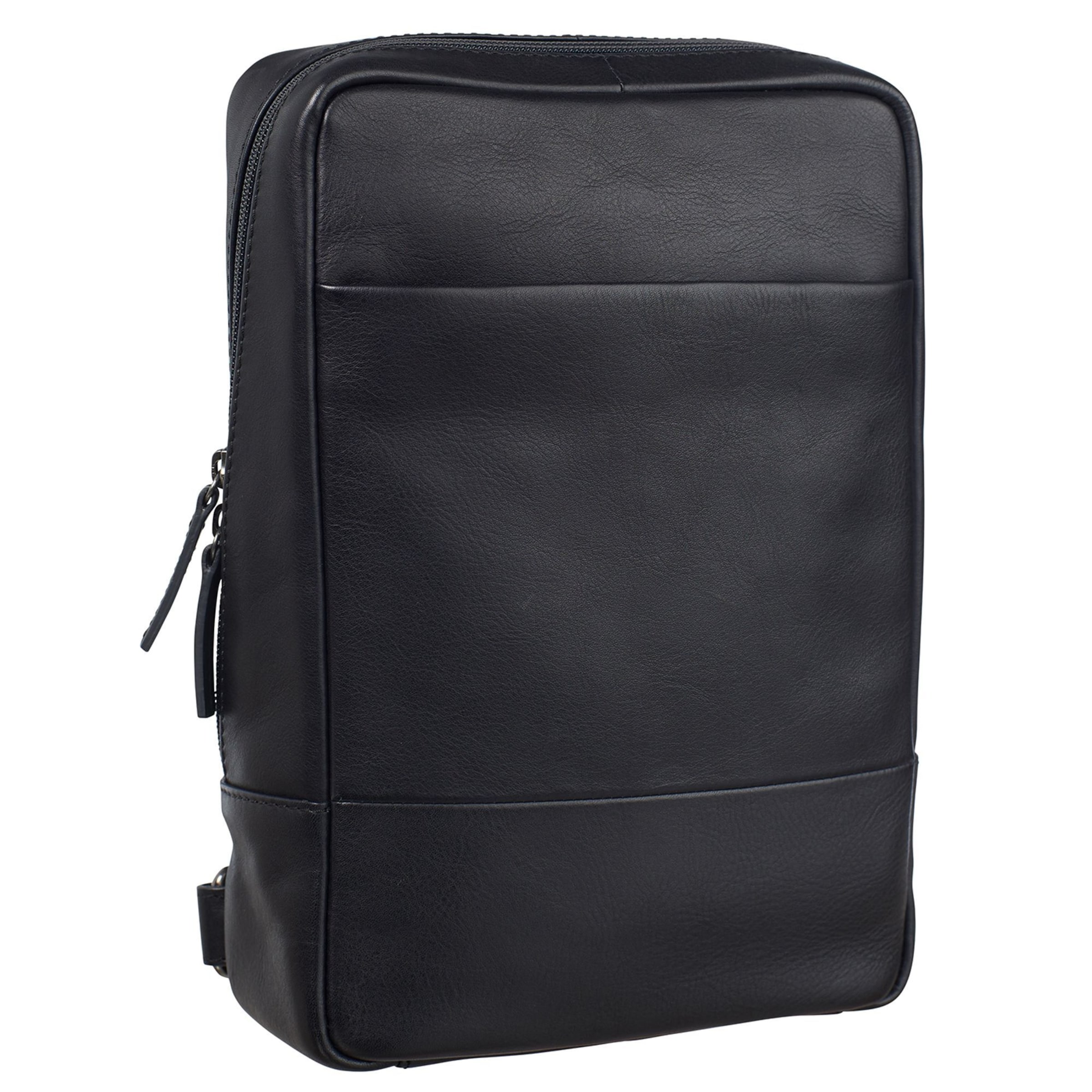 Sac à bandoulière 'Hamburg' LEONHARD HEYDEN en noir : devant