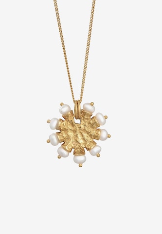 Haze&Glory Necklace 'Sun o Pearl' in Gold