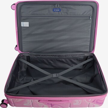 Saxoline Trolley 'Splash' in Pink