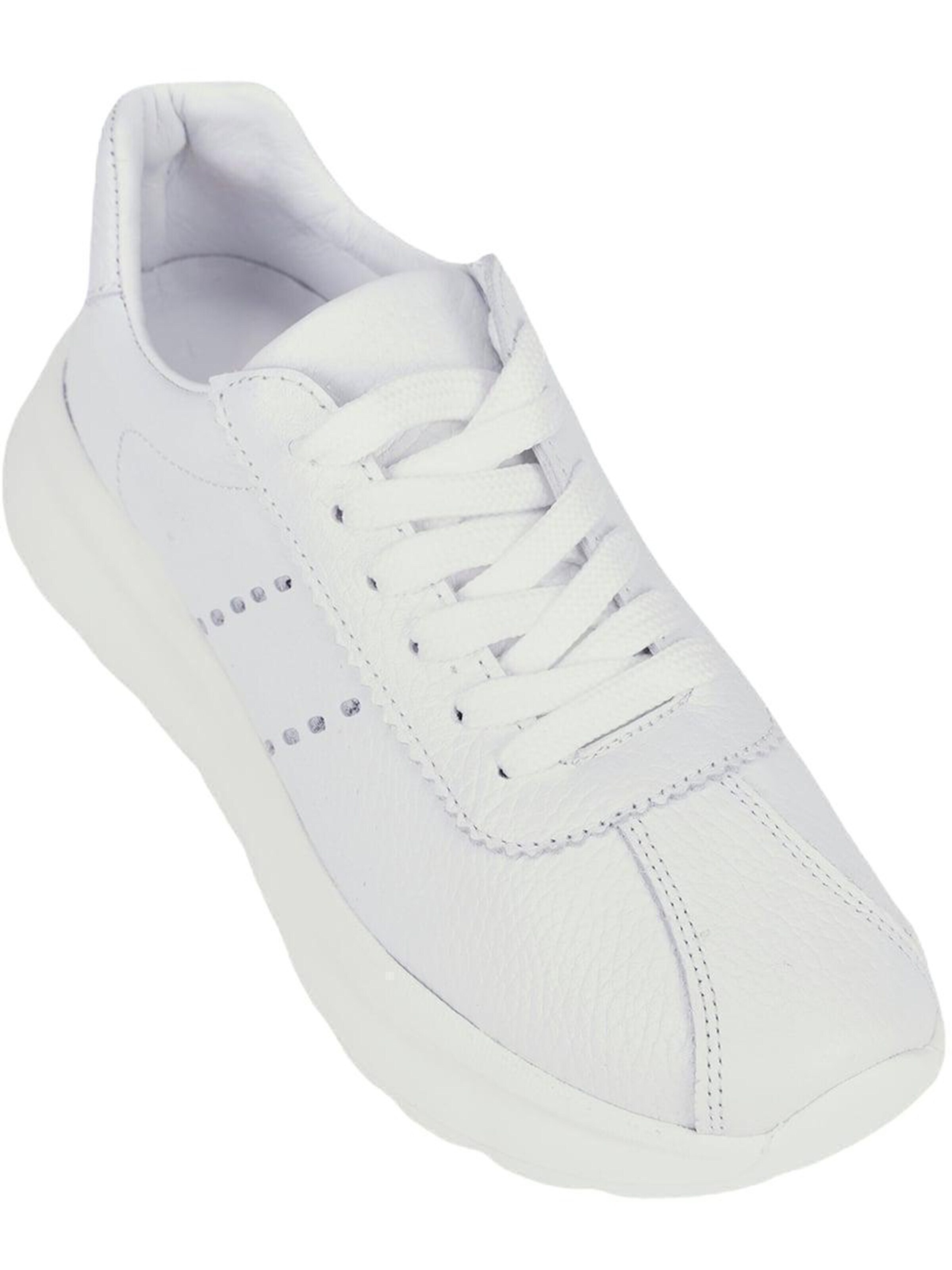 Desa Sneakers 'Plattformtrainer' in White: front