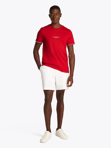 Maglietta di TOMMY HILFIGER in rosso