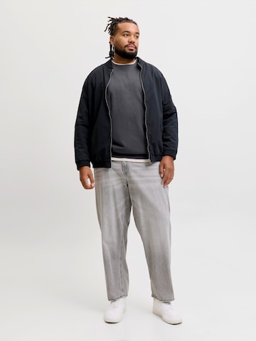 Jack & Jones Plus Tréning póló 'JJEARCHIVE' - szürke