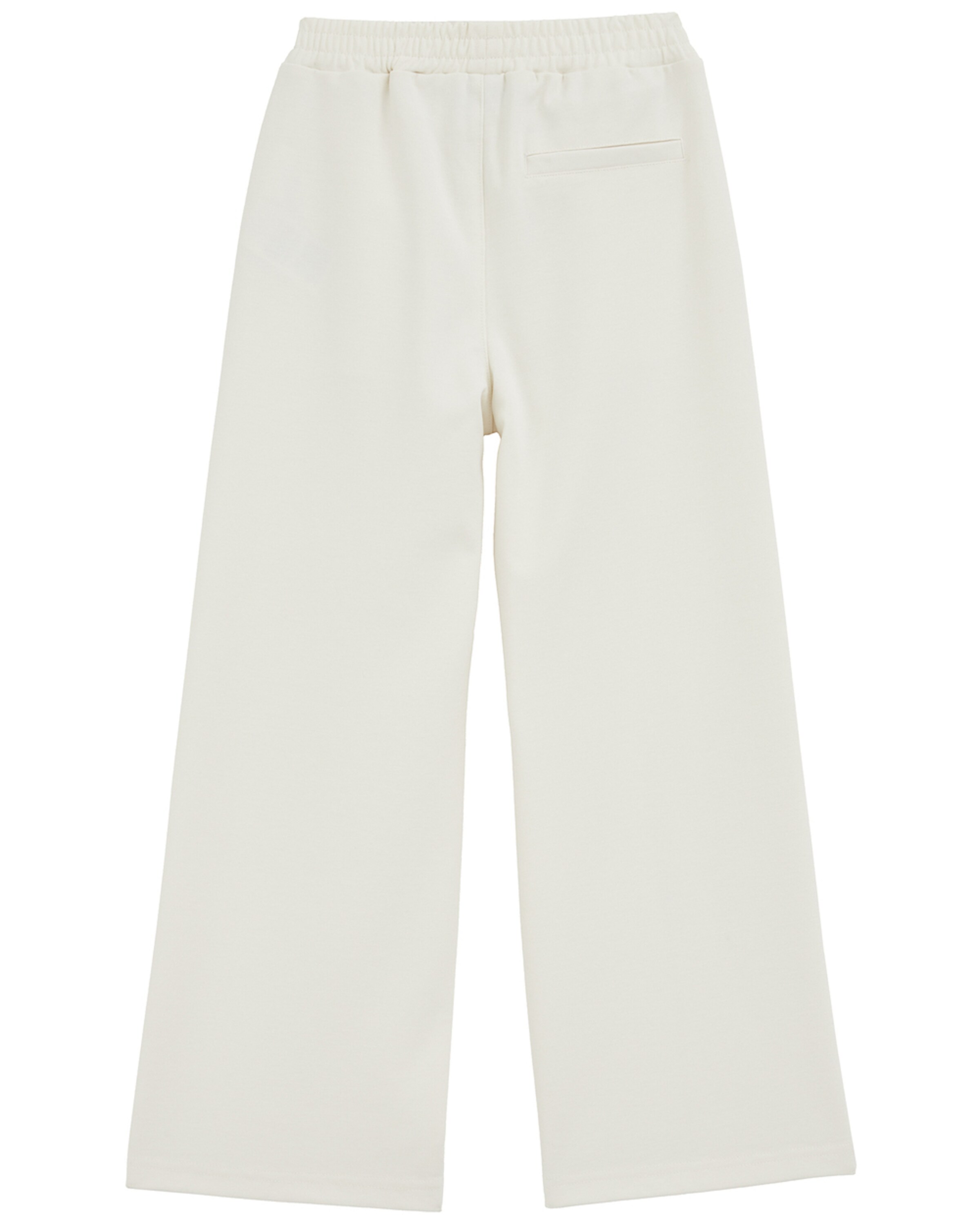 WE Fashion Zvonové kalhoty Kalhoty – bílá