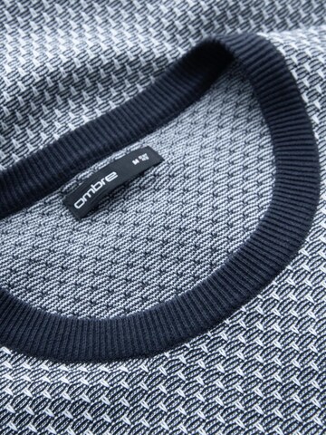 Pull-over 'OM-SWSW-0111' Ombre en bleu