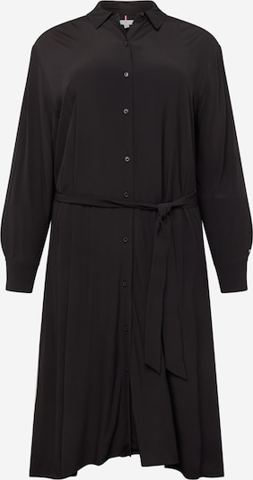 Rochie tip bluză Tommy Hilfiger Curve pe negru, Vizualizare produs