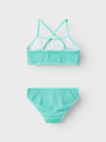 NAME IT Bralette Bikini in Blue