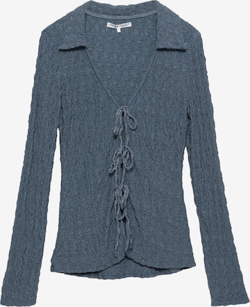 Pull&Bear Bluse in Grün: Vorderseite