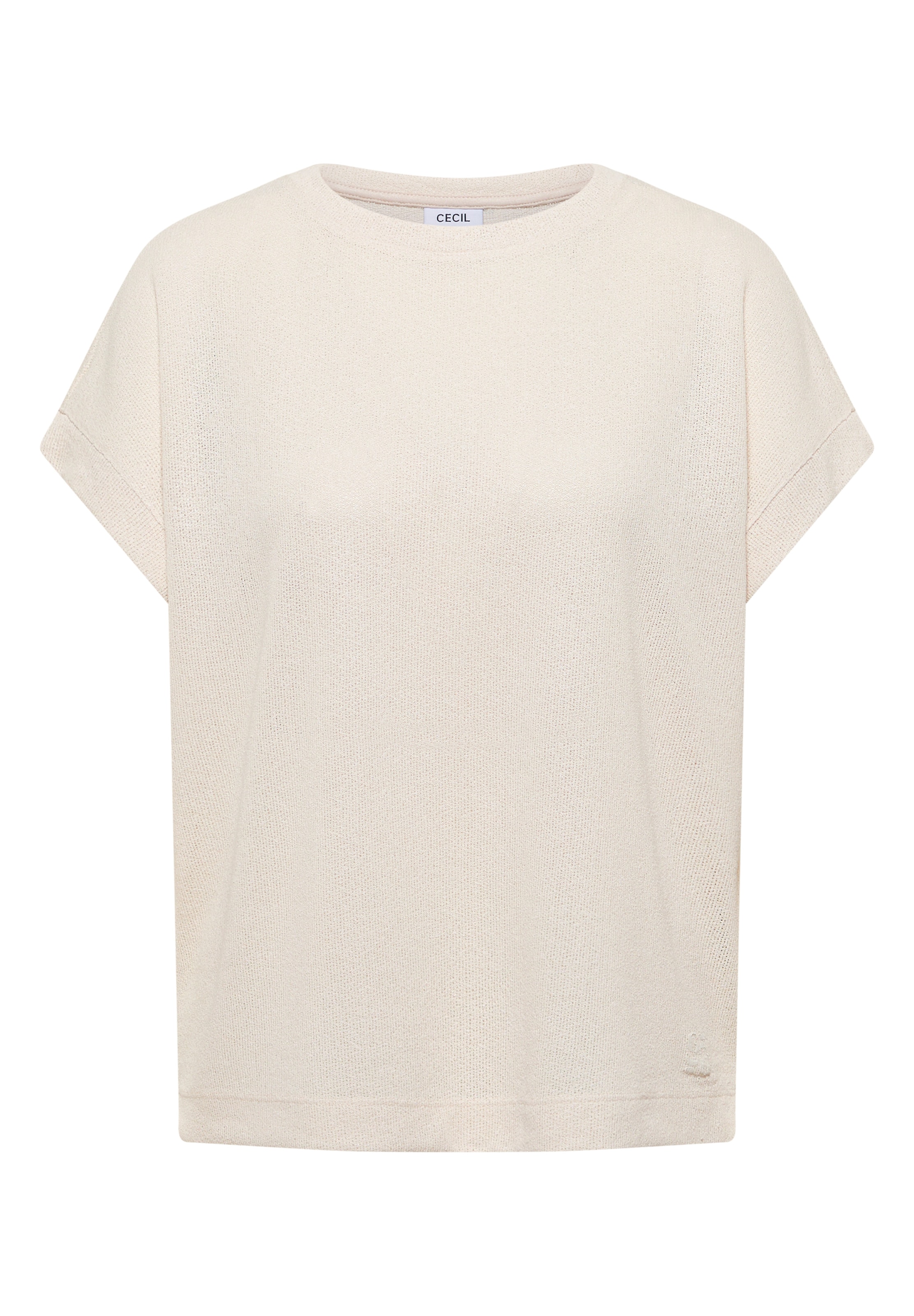 CECIL T-Shirt in Beige: Vorderseite