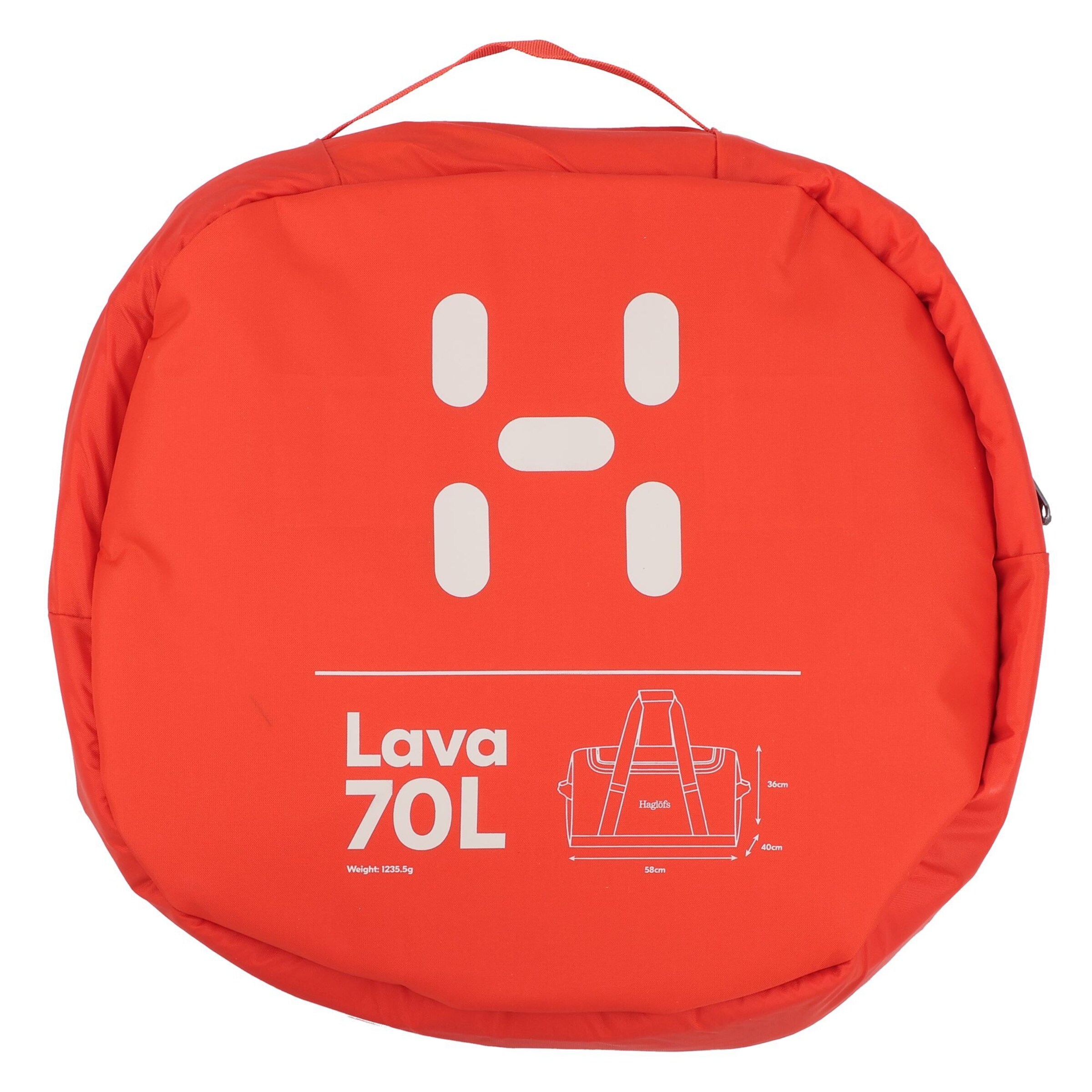 Haglöfs Weekender 'Lava 70' in Orange