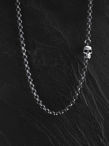 Chaîne 'SKULL' REYTEL en argent